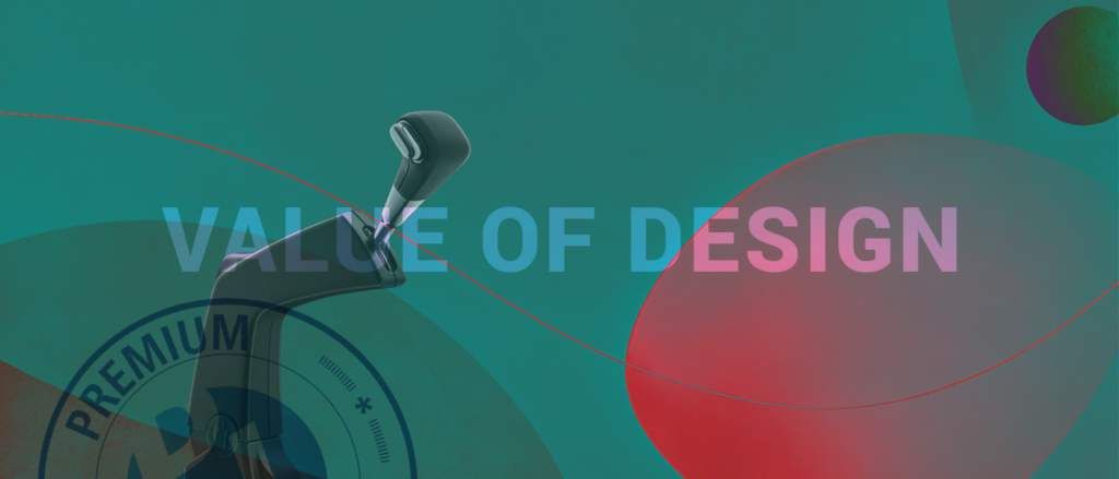 design schafft Werte, value of. design